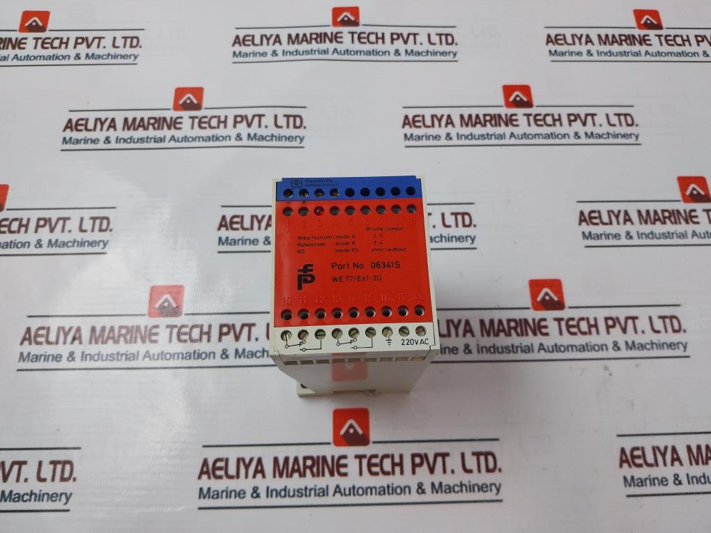 Pepperl+fuchs We 77ex1-2u Isolated Switch Amplifier Relay 220v