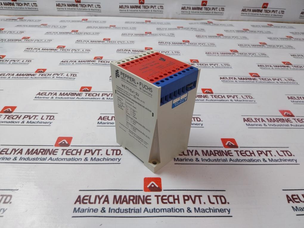 Pepperl+fuchs We 77/ex1-2u Isolated Switch Amplifier Relay 220v - Image 3