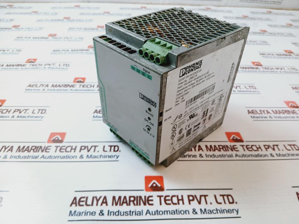 Phoenix Contact Quint-ps/1ac/24dc/20 Power Supply Unit - Aeliya Marine