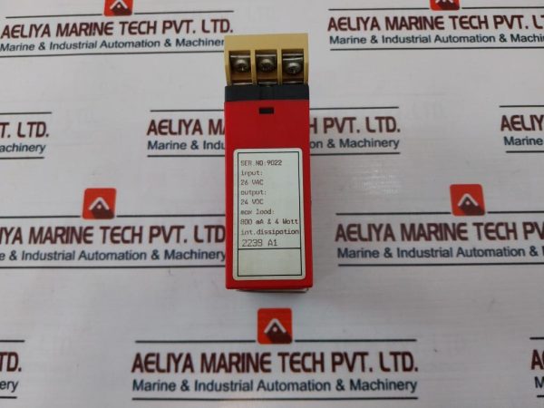 Pr Electronics 2239 Power Supply With Base 24vdc