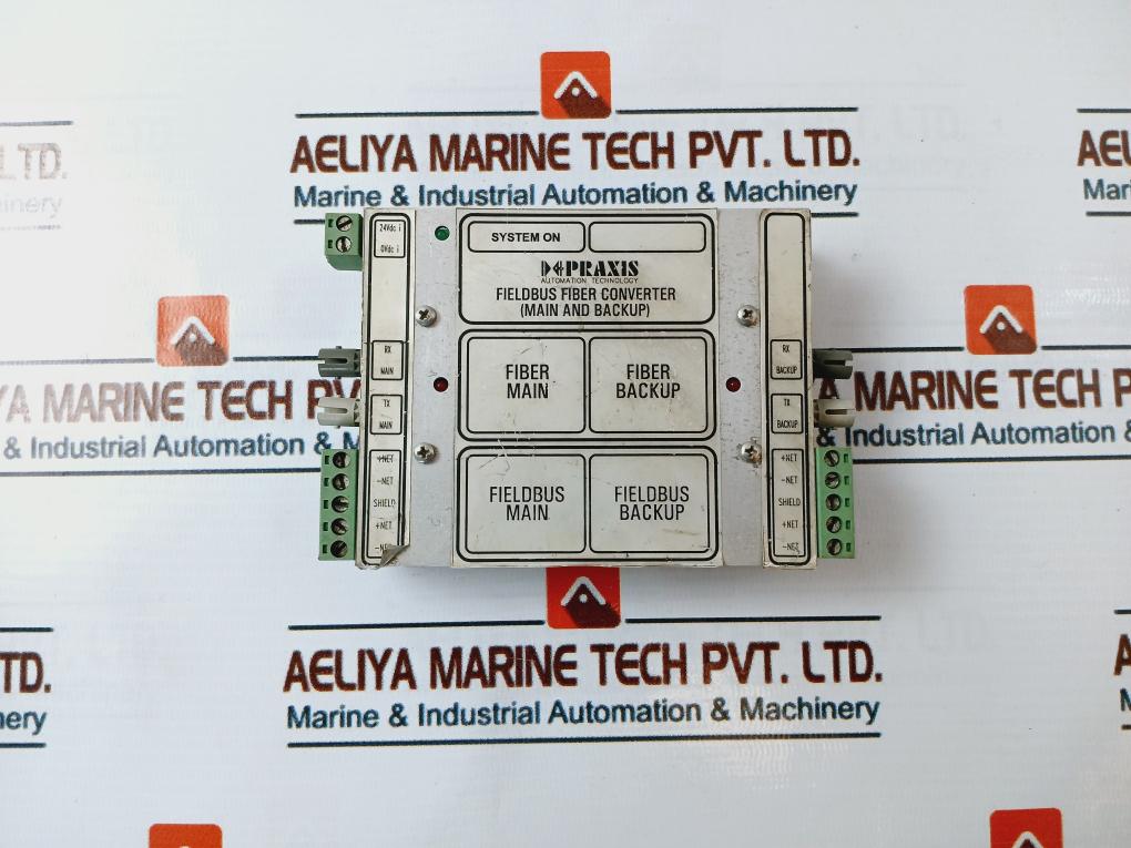 Praxis Automation 98.6.040.701 Fieldbus Fiber Converter Module - Aeliya ...