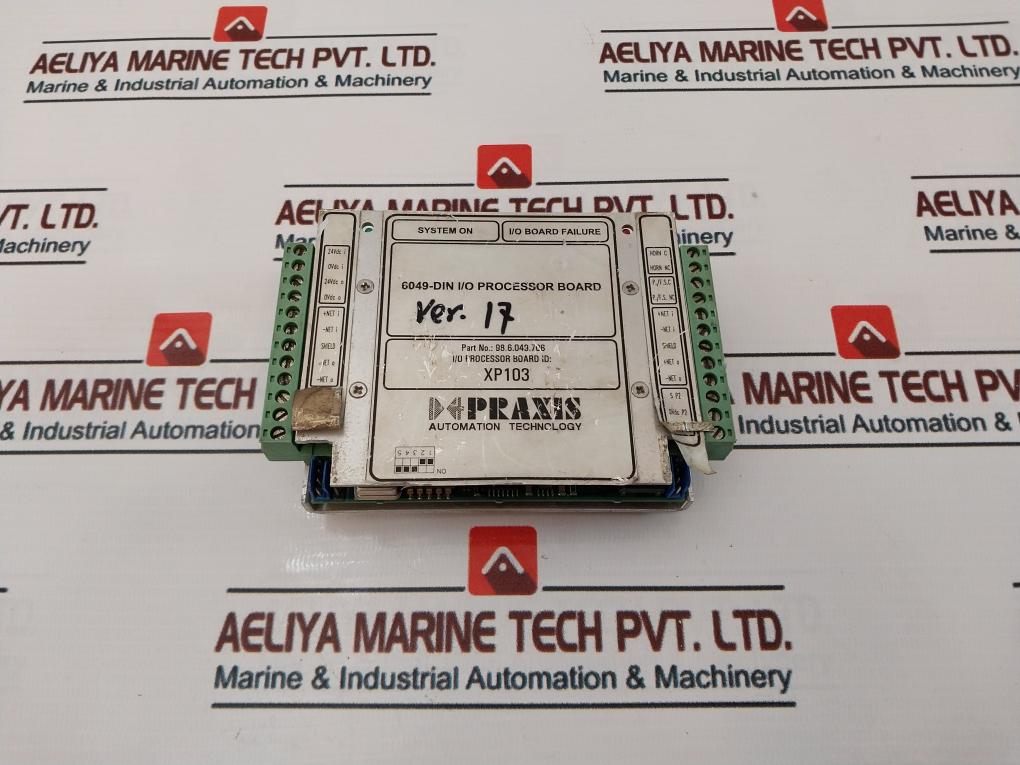 Praxis Automation 98.6.049.706 Processor Board