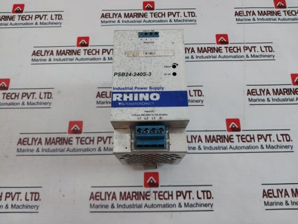 Rhino Psb24-240s-3 Industrial Power Supply 500v