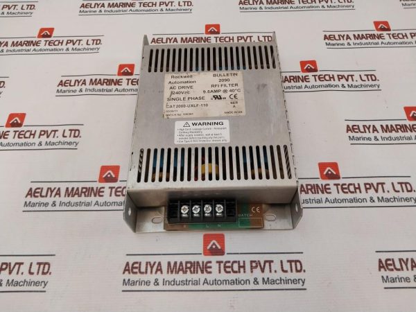 Rockwell Automation 2090-uxlf-110 Rfi Filter 250v 10a