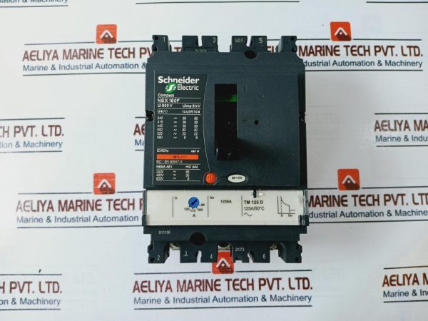 Schneider Electric Nsx160f Circuit Breaker 5060hz