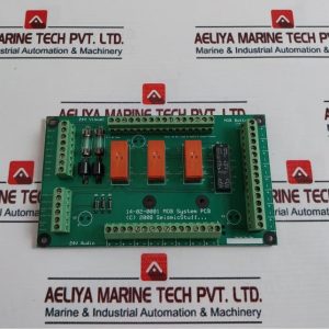 Seismic Stuff 14-02-0001 Pcb Card 24v