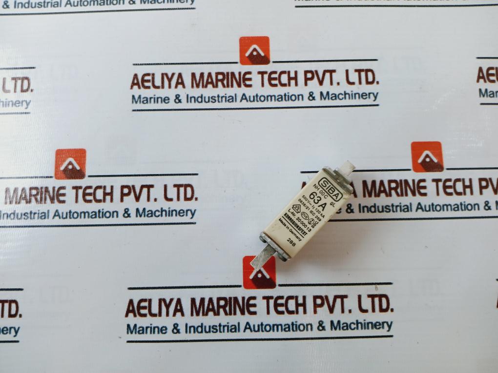 Siba Nh 00c 63a Fuse Link 63a - Image 3