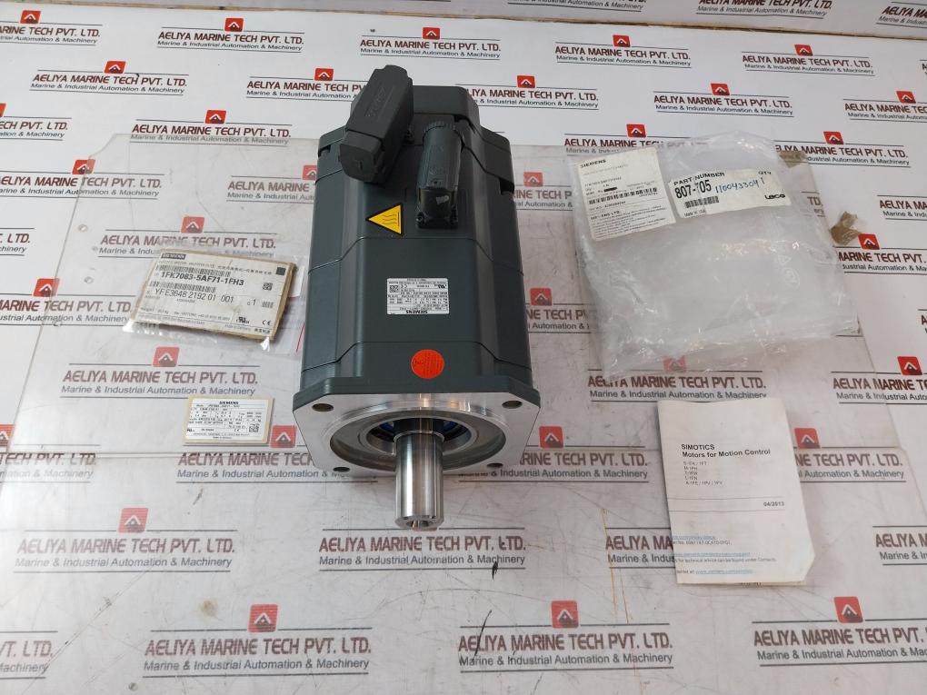 Siemens 1fk7083-5af71-1fh3 Servo Motor