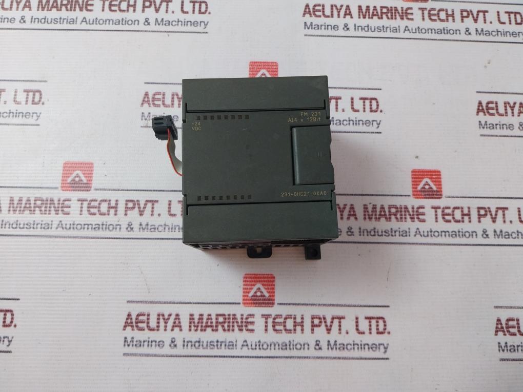 Siemens 1p 6es7 231-0hc21-0xa0 Plc Module 28 Vdc