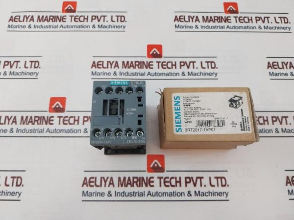 Siemens 3rt2017-1ap01 Contactor 230v