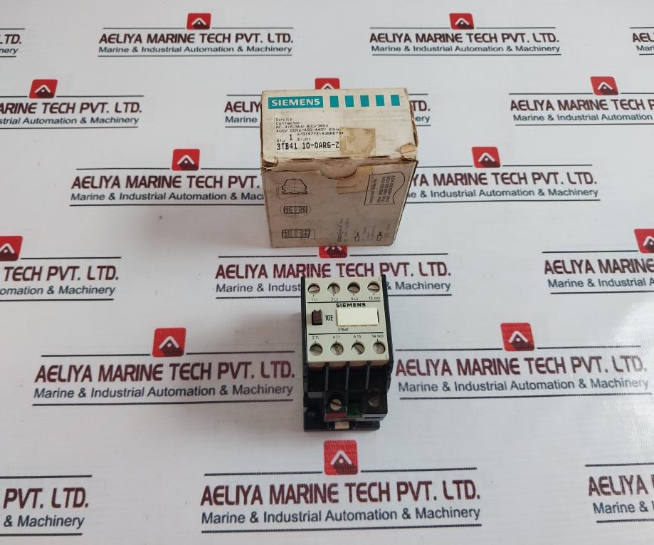 Siemens 3tb41 10-0a Contactor 380v