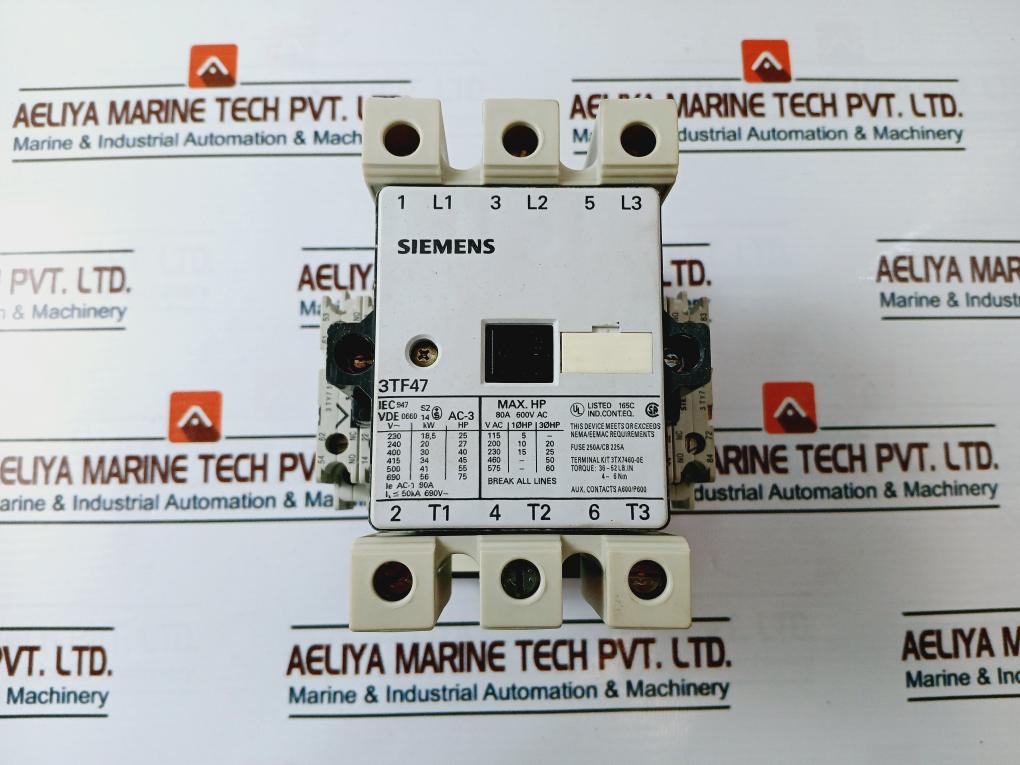 Siemens 3tf4744-0ap0 Contactor 220v - Image 3
