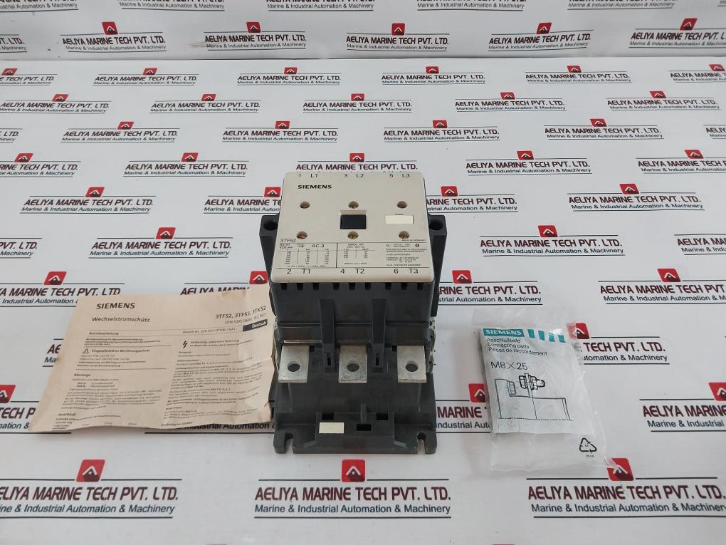 Siemens 3tf5222-0ap0 Ac Coil Contractor 600v