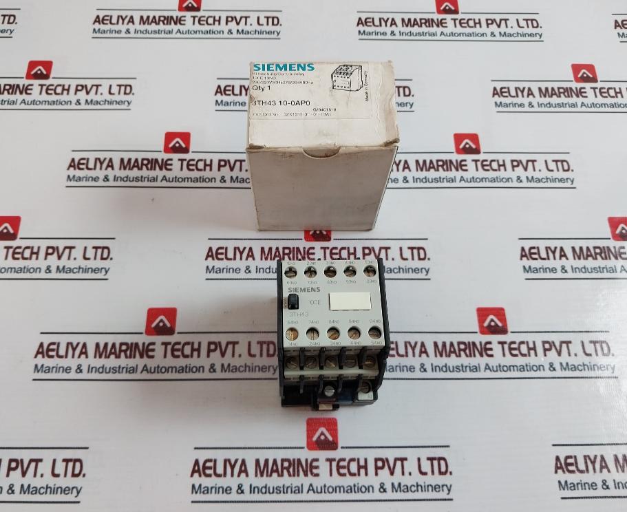 Siemens 3th4310-0a Contactor Control Relay 220v