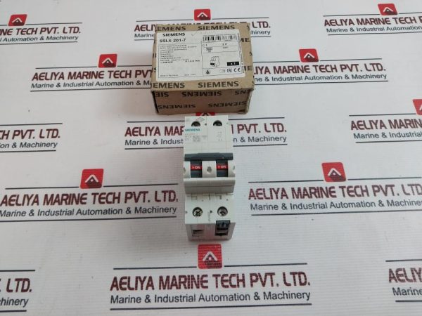Siemens 5sl6201-7 Miniature Circuit Breaker ~400v
