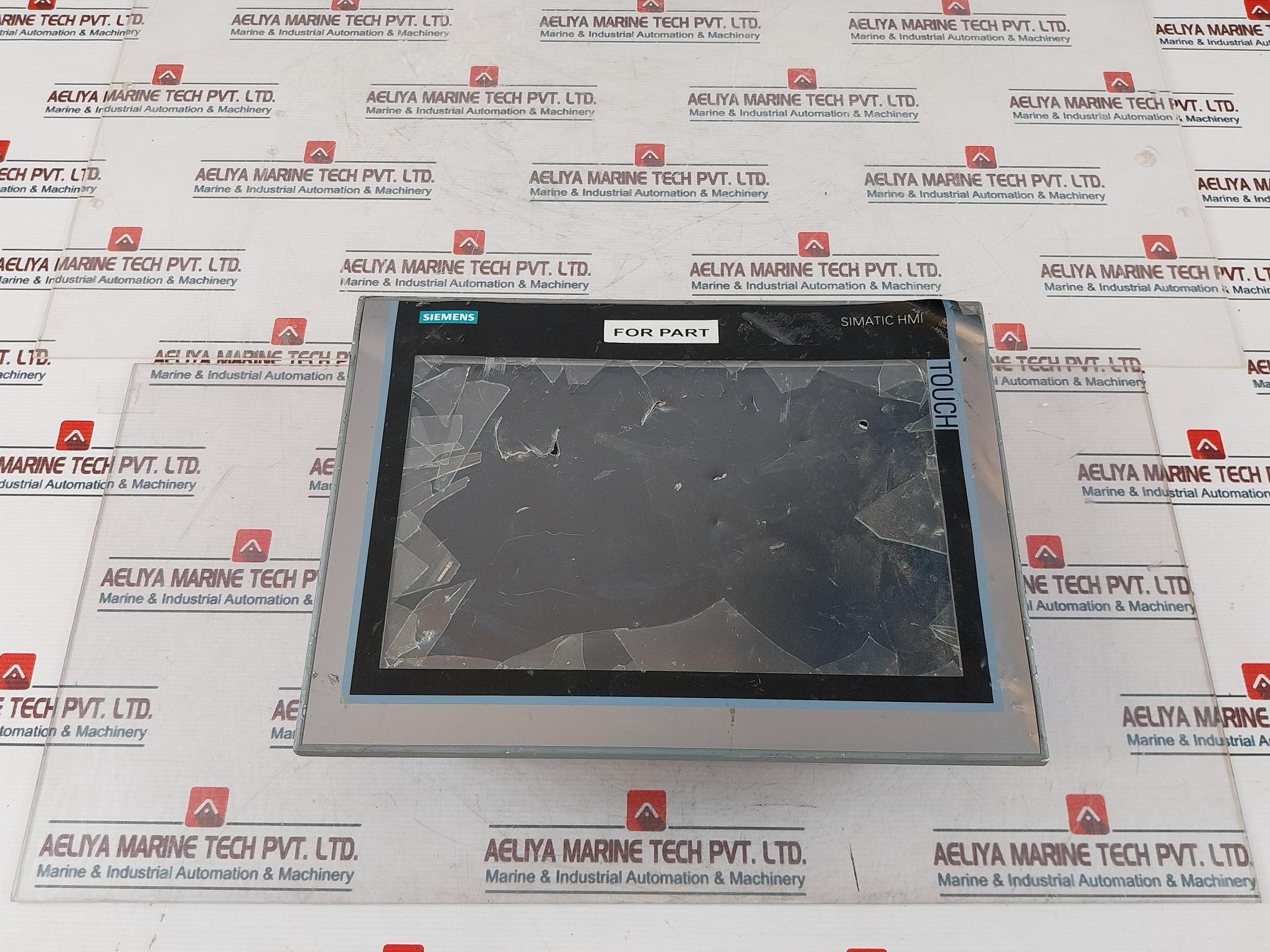 Siemens 6av2 124-0mc01-0ax0 Hmi Comfort Touch Panel 24v