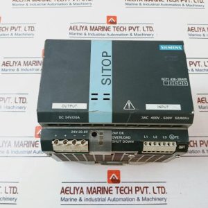 Siemens 6ep1 436-3ba00 Power Supply 400v