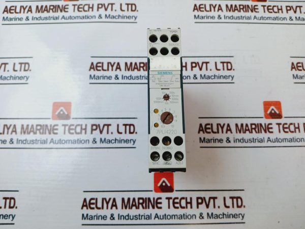 Siemens 7pu4220-2bj20 Time Relay On Delay 24v