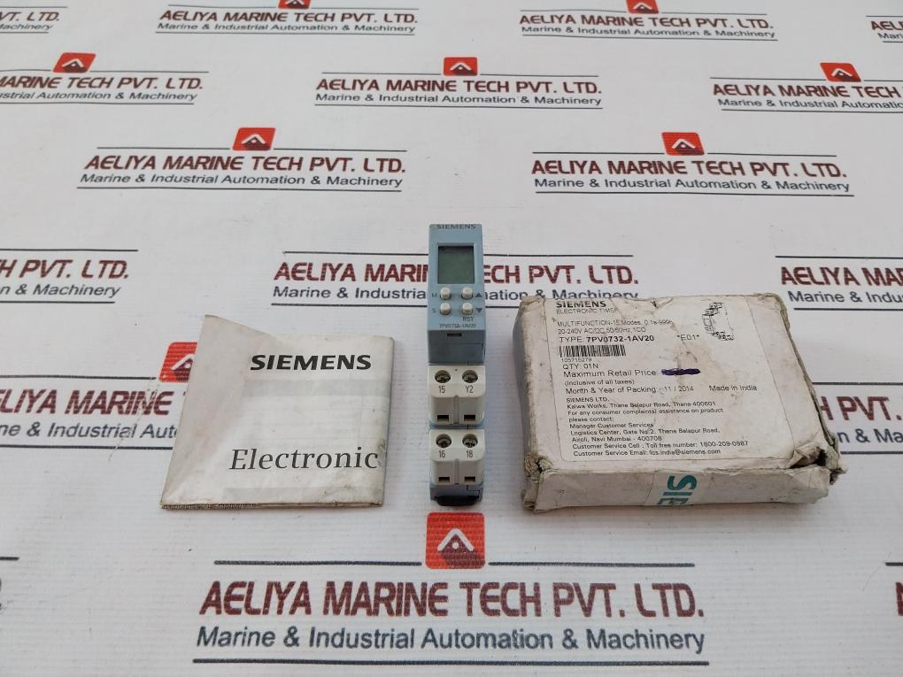 Siemens 7pv0732-1av20 Multifunction Timer 250v