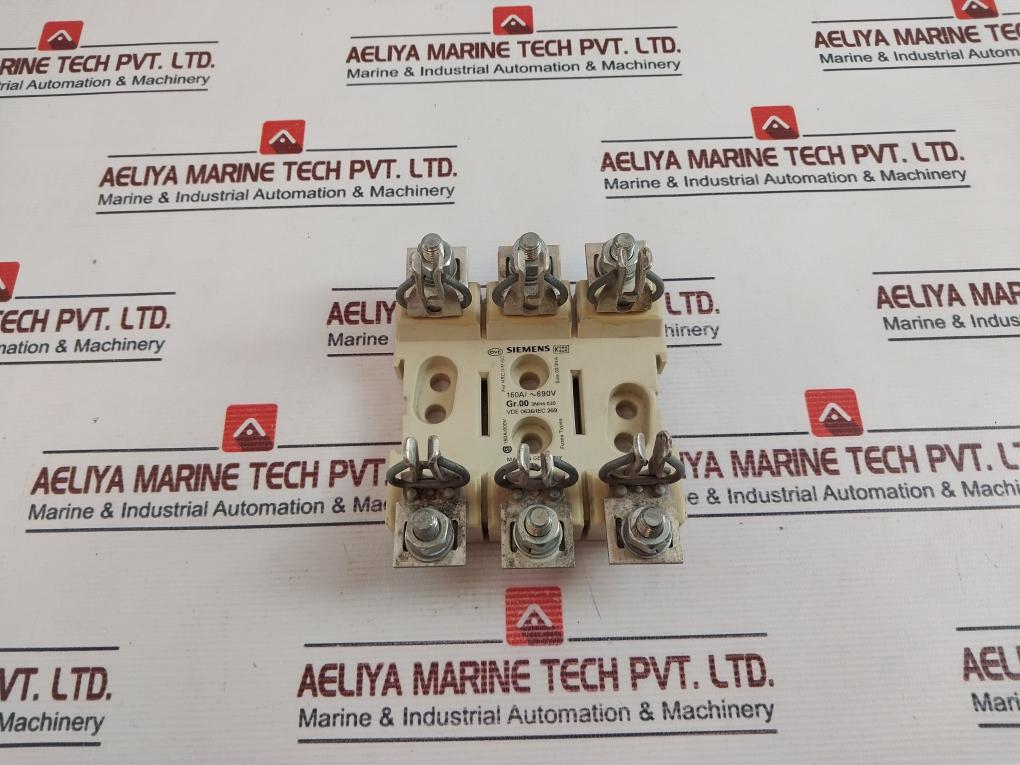 Siemens Gr.00 3nh4 030 Fuse Base 600v