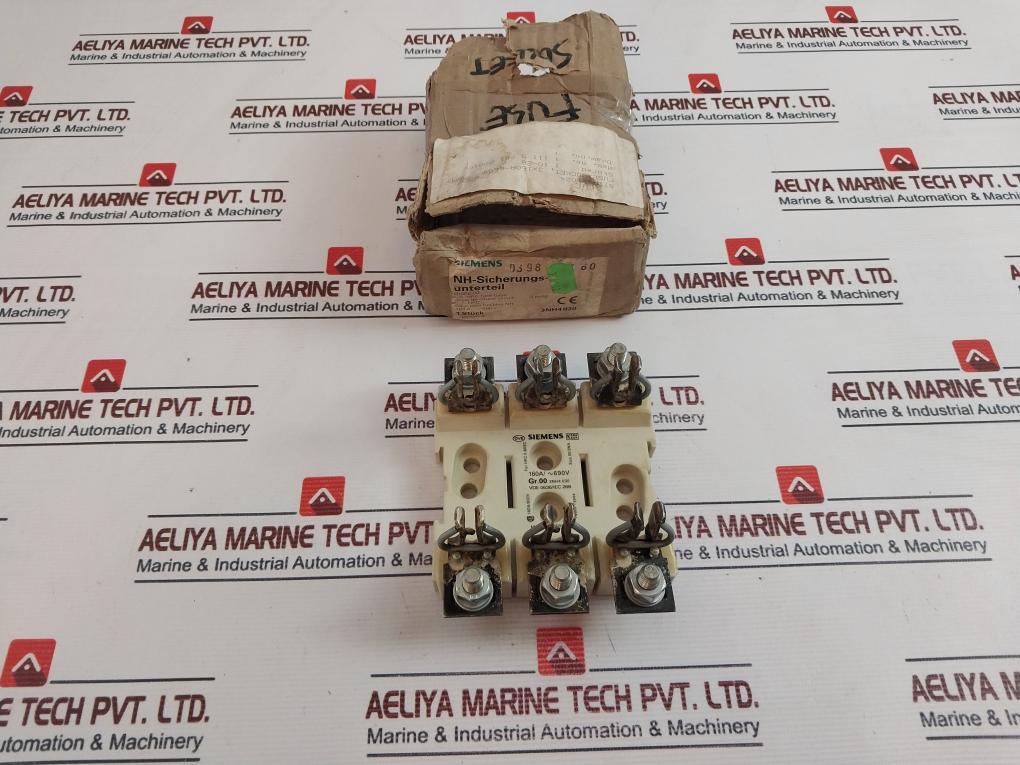 Siemens Gr.00 3nh4 030 Fuse Base 690v