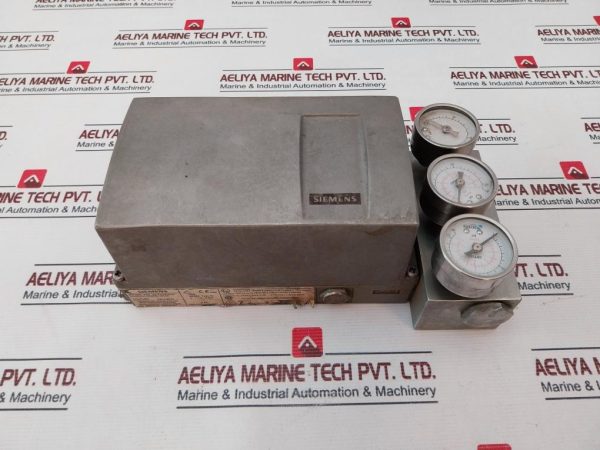 Siemens Severn 6dr5222-0em00-0aa0 Ip Positioner 0-160 Psi