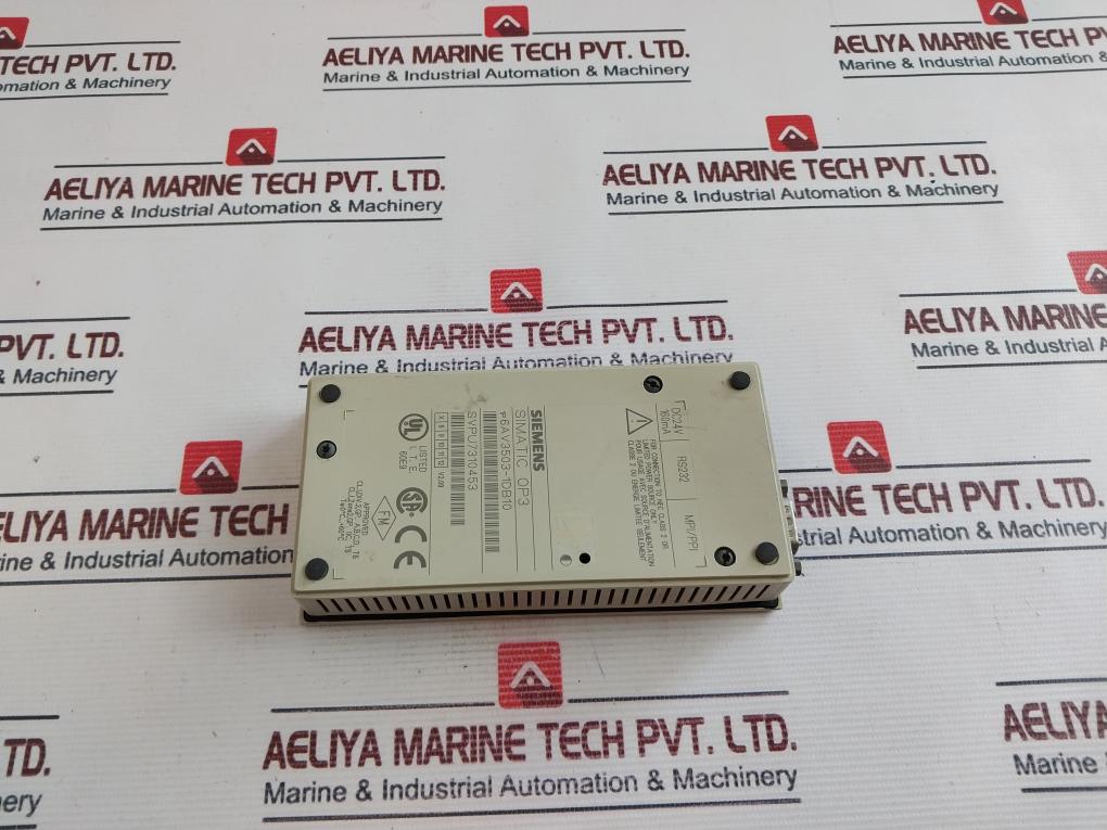 Siemens Simatic 1p6av3503-1db10 Operator Panel 24v - Image 4