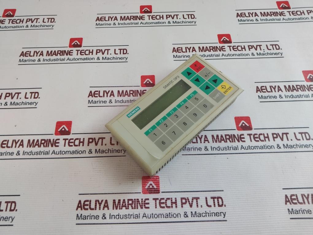 Siemens Simatic 1p6av3503-1db10 Operator Panel 24v - Image 3