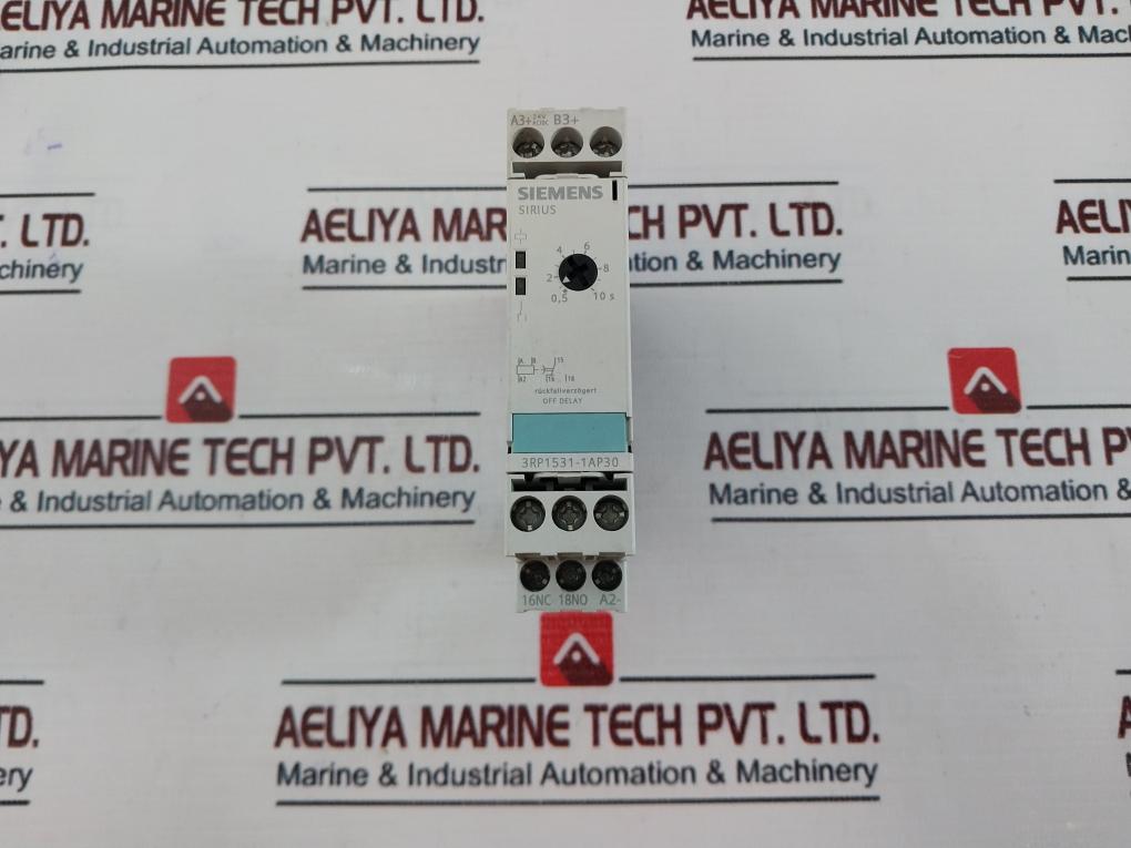Siemens Sirius 3rp1531-1ap30 Timer Relay 300v