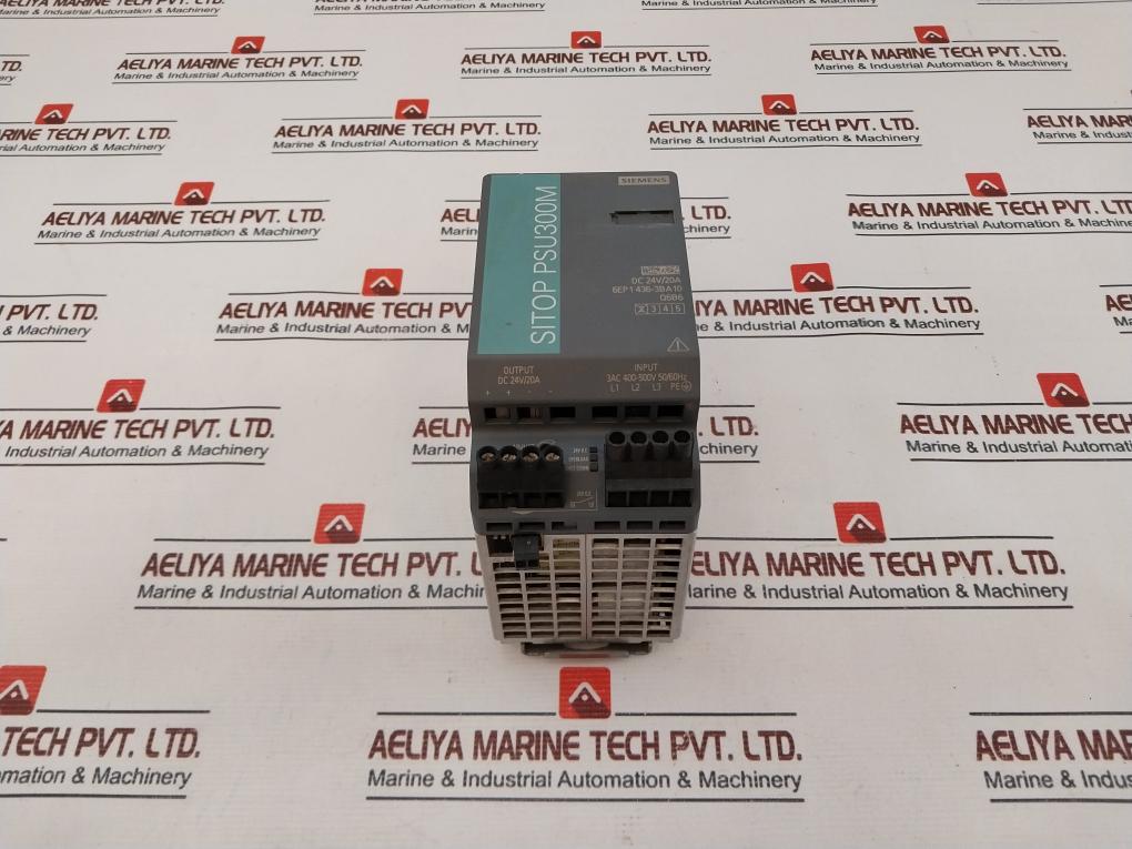 Siemens Sitop 6ep1436-3ba10 Power Supply +24vdc20a