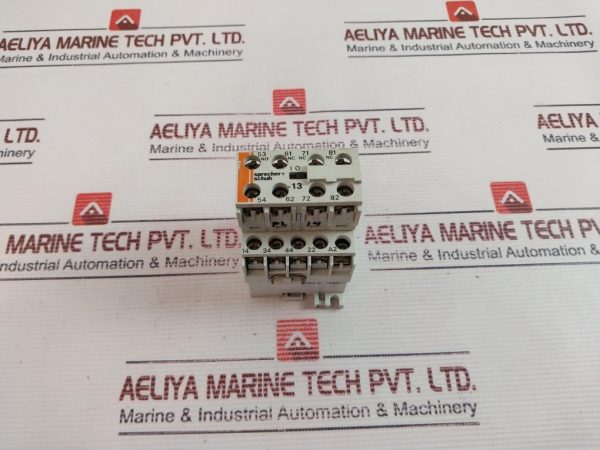 Sprecher+schuh Cs4-p Auxiliary Contact Block 600v
