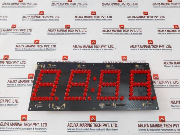 Static Controls Ad-0801-013 Led Numeric Display Board 94v