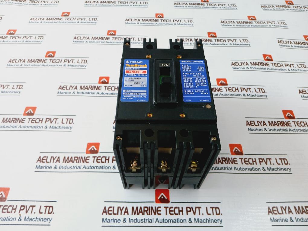 Terasaki Electric Tl-100f Circuit Breaker 50~60hz