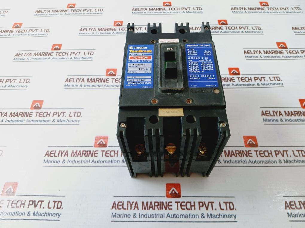 Terasaki Electric Tl-100f Circuit Breaker 50~60hz