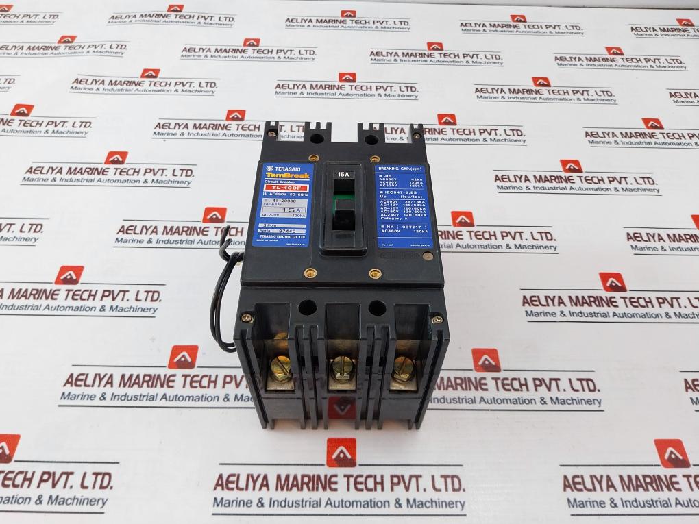 Terasaki Electric Tl-100f Circuit Breaker 690v