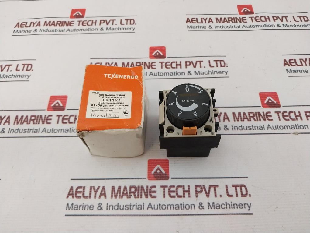 Texenergo Пвл 2104 Pneumatic Time Delay 660v - Aeliya Marine