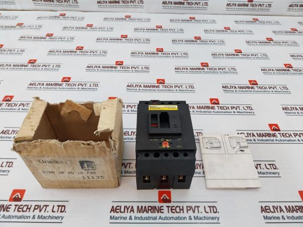 Unelec Record D100 Moulded Case Circuit Breaker 500v