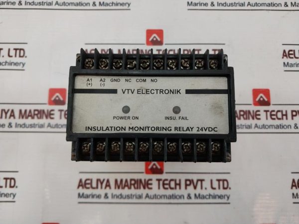 Vtv Electronik Ug140p Insulation Monitoring Relay 24v