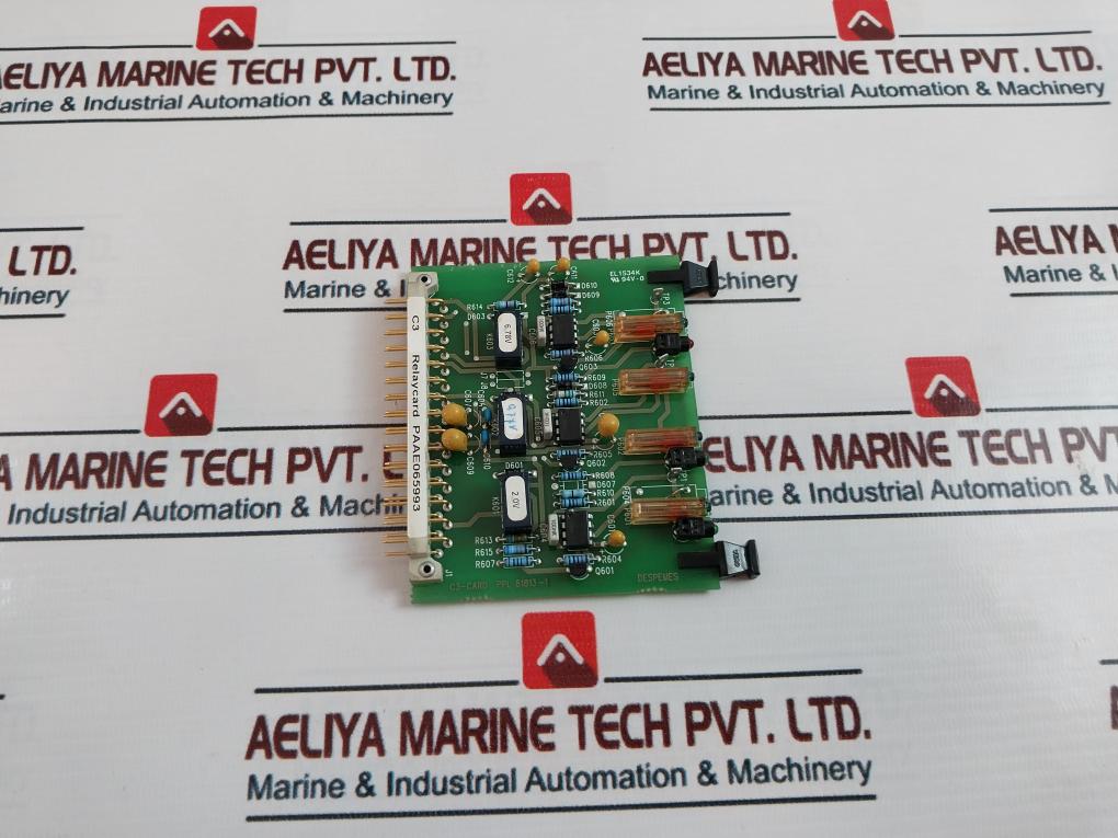 Wartsila Paae065993 Relay Card 94v