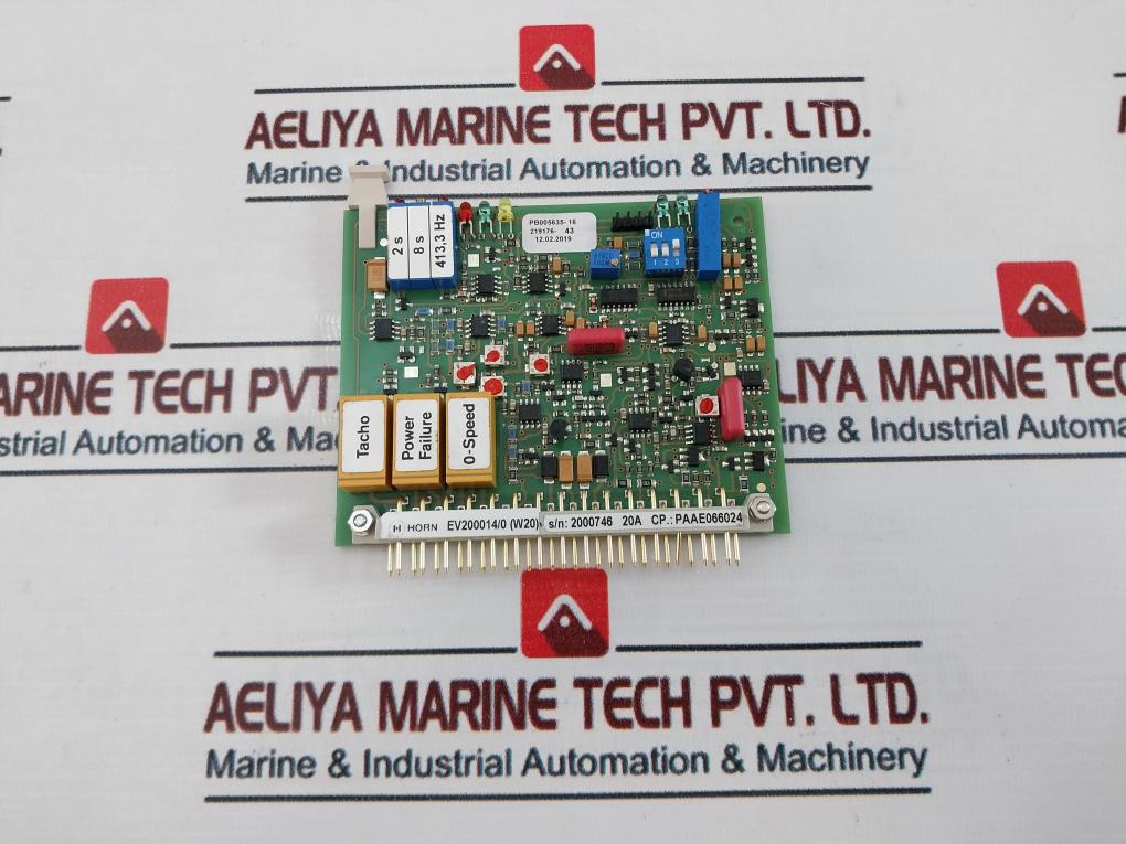 Wartsila Paae066024 Tuned C2-card 20a