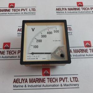Yokogawa Dn96 Analog Voltmeter 500v
