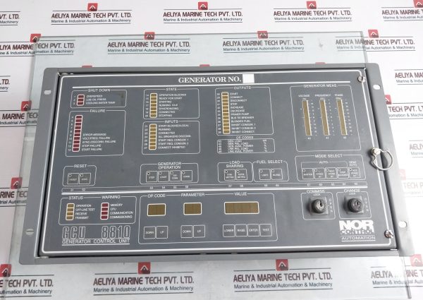 Norcontrol Gcu 8810 Generator Control Unit