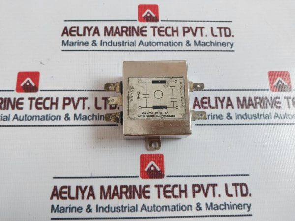 250 Vac 50hz 6a With Surge Suppressor Filter