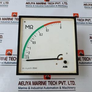 Abb 250 KΩ Panel Meter