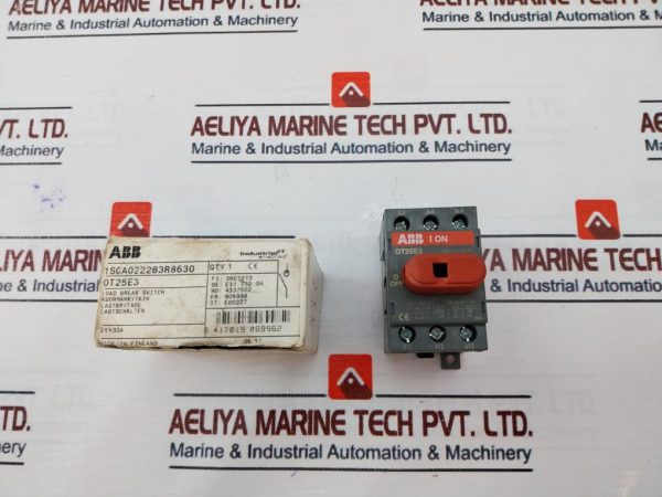 Abb Ot25e3 Load Break Switch 600v