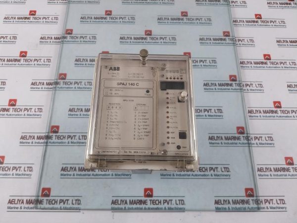 Abb Spaj 140 C Earth-fault Relay 80v