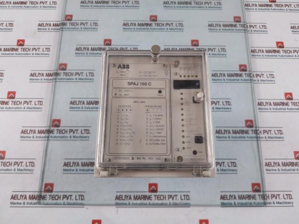 Abb Spaj 160 C Protection Relay 80v