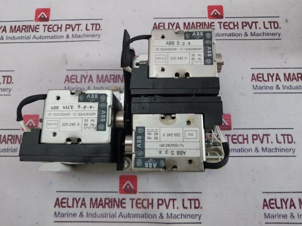 Abb Yo-1sda038292r1 Shunt Opening Release Supply Voltage Relay 240 V