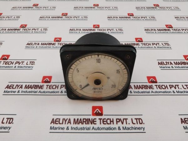 Crompton 0-20 Dc Amperes Meter