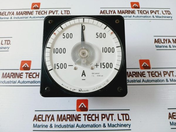 Crompton 0-6a Panel Ammeter 60mv